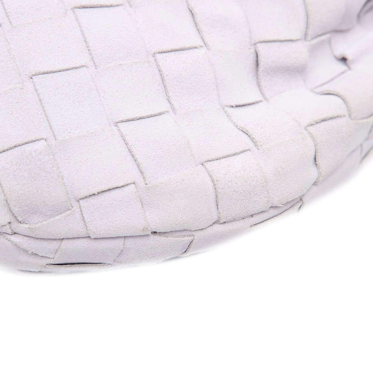 Bottega Veneta Mini Suede Intrecciato Jodie Paars