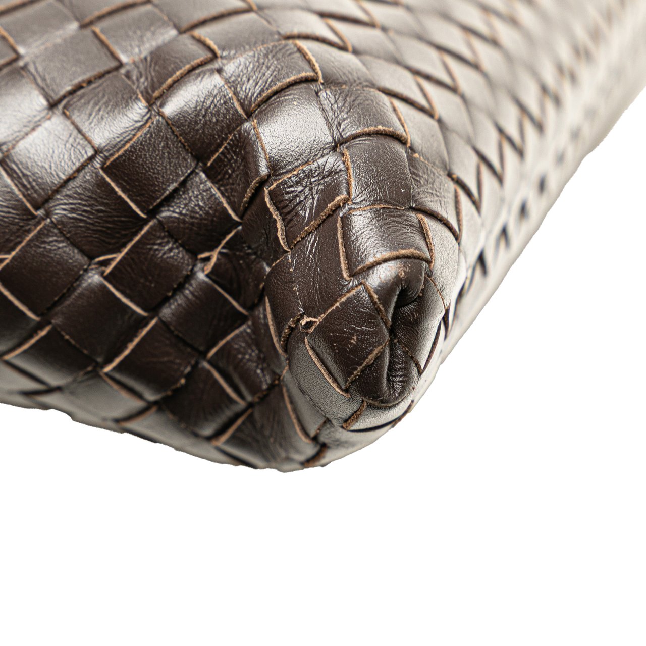 Bottega Veneta Nappa Intrecciato Crossbody Bruin