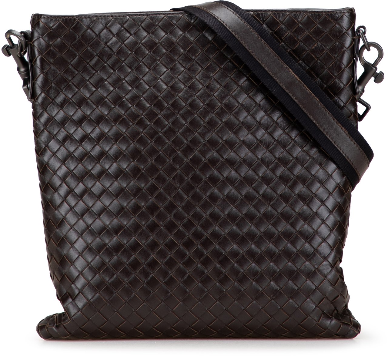 Bottega Veneta Nappa Intrecciato Crossbody Bruin