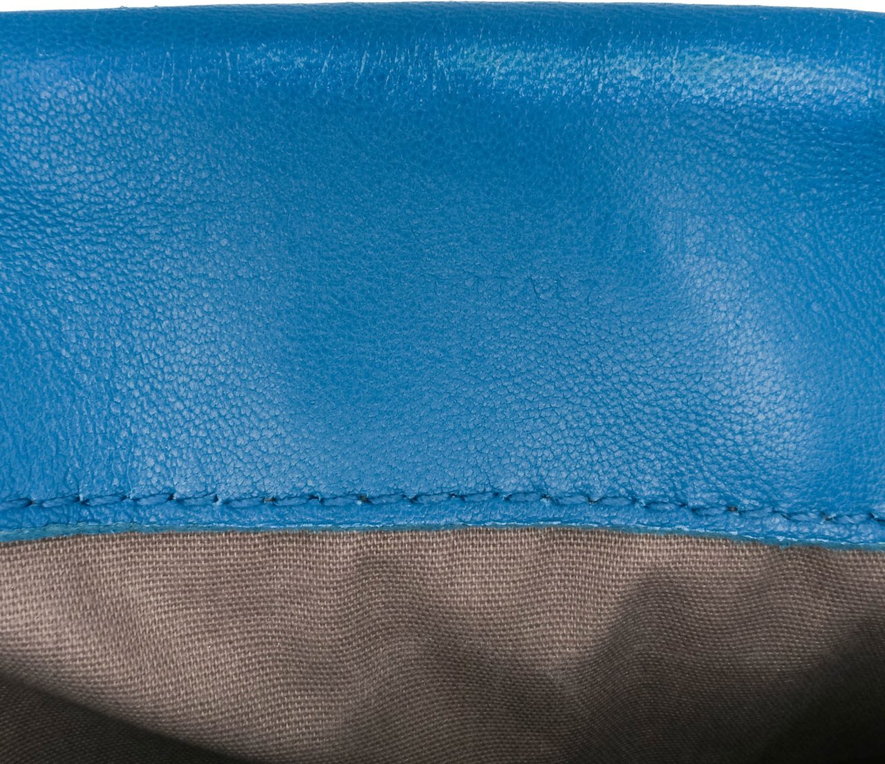 Bottega Veneta Nappa Intrecciato Flap Crossbody Blauw