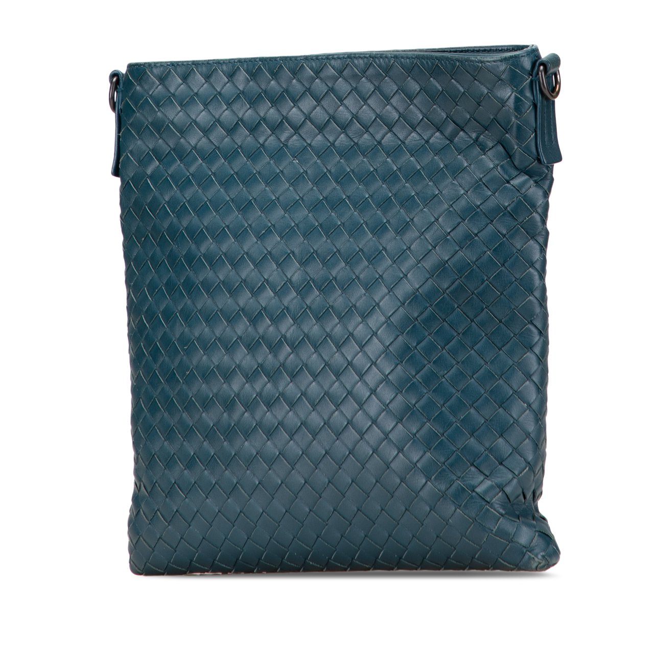 Bottega Veneta Nappa Intrecciato VN Crossbody Blauw