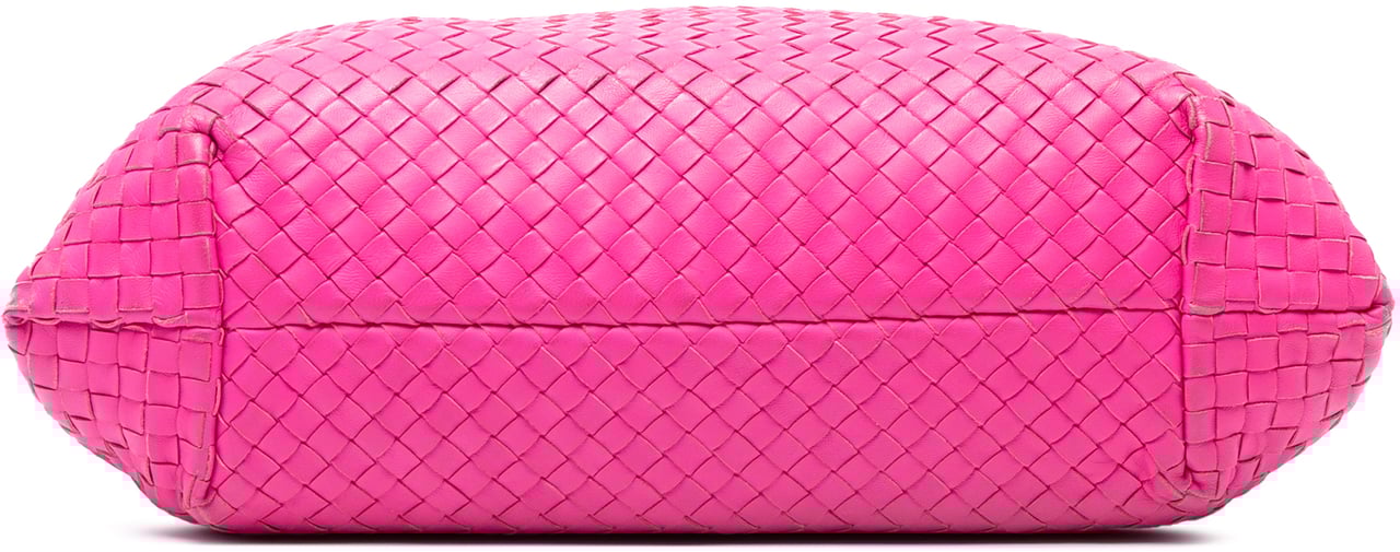Bottega Veneta Large Nappa Intrecciato Capri Tote Roze