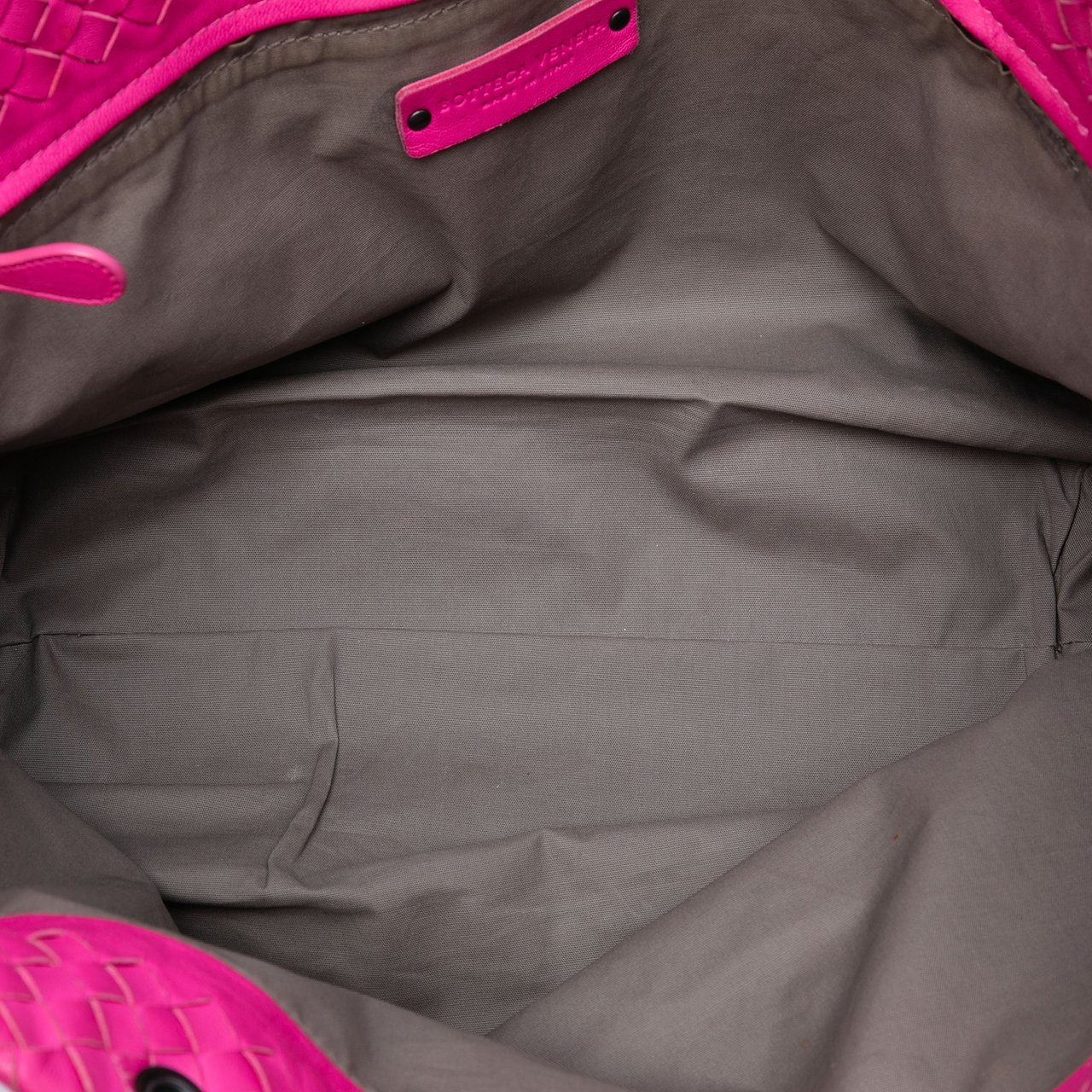 Bottega Veneta Large Nappa Intrecciato Capri Tote Roze