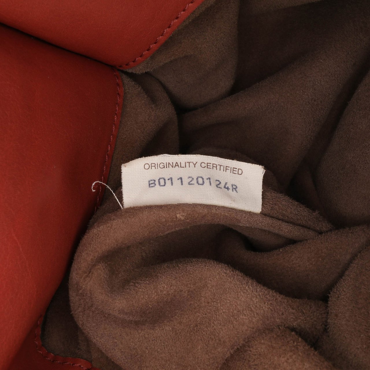 Bottega Veneta Vitello Mosaico Laque Tote Rood