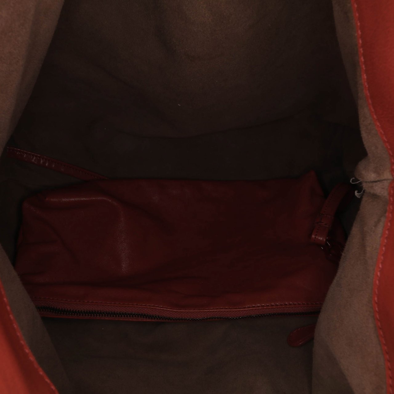Bottega Veneta Vitello Mosaico Laque Tote Rood