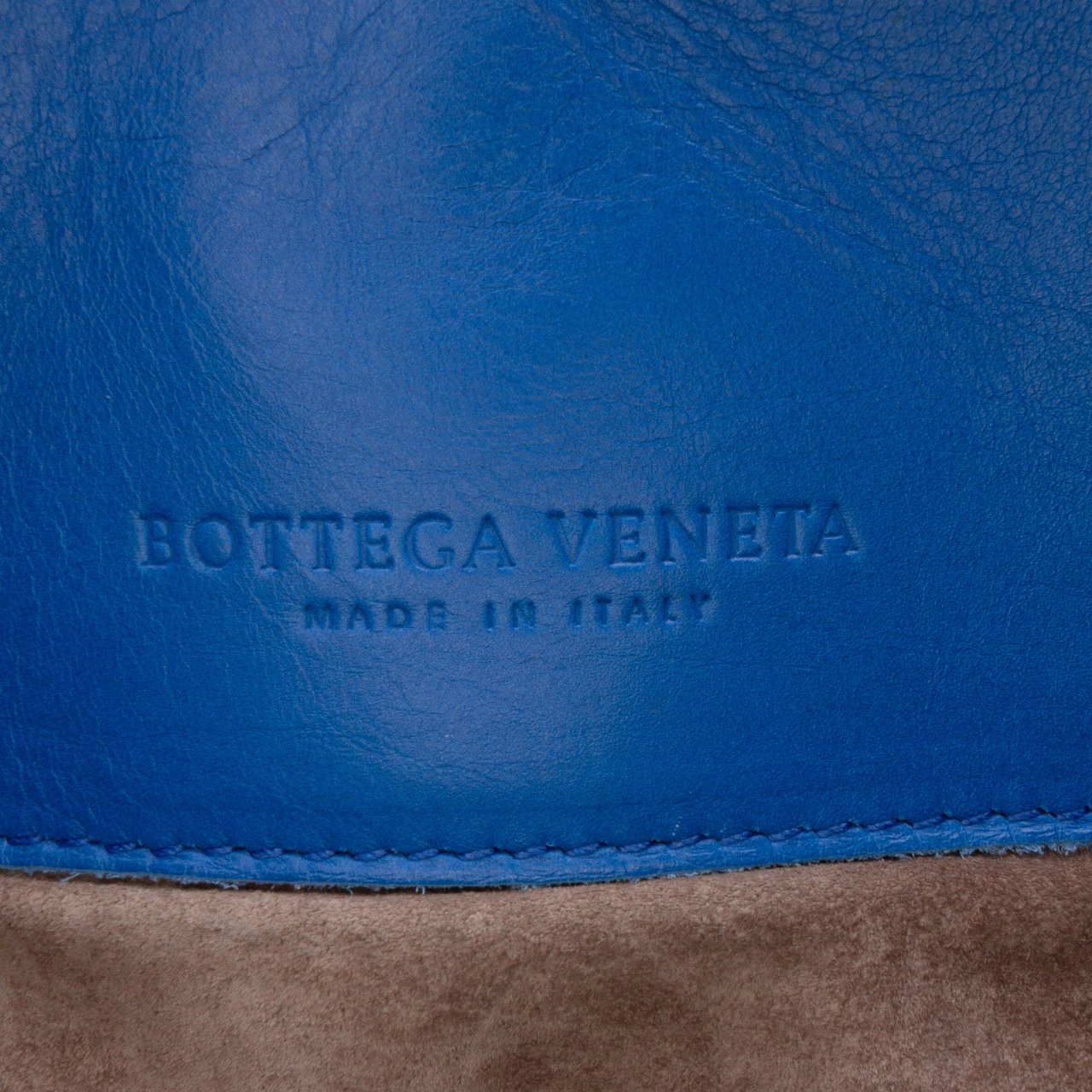 Bottega Veneta Small Nappa Intrecciato Roma Satchel Blauw