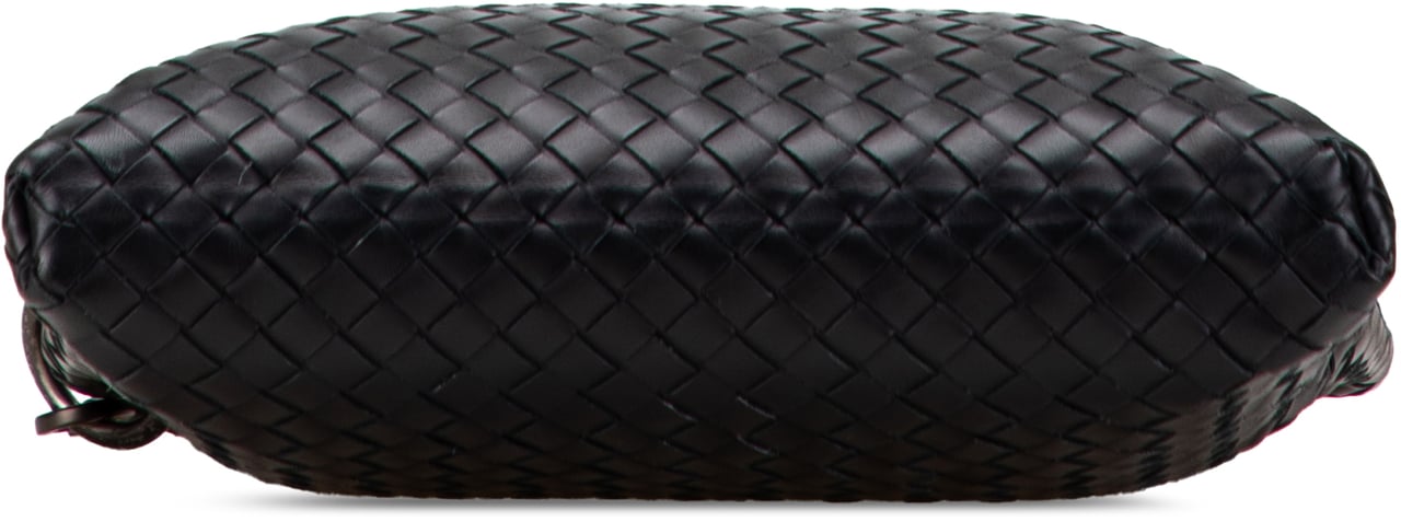 Bottega Veneta Nappa Intrecciato Crossbody Zwart