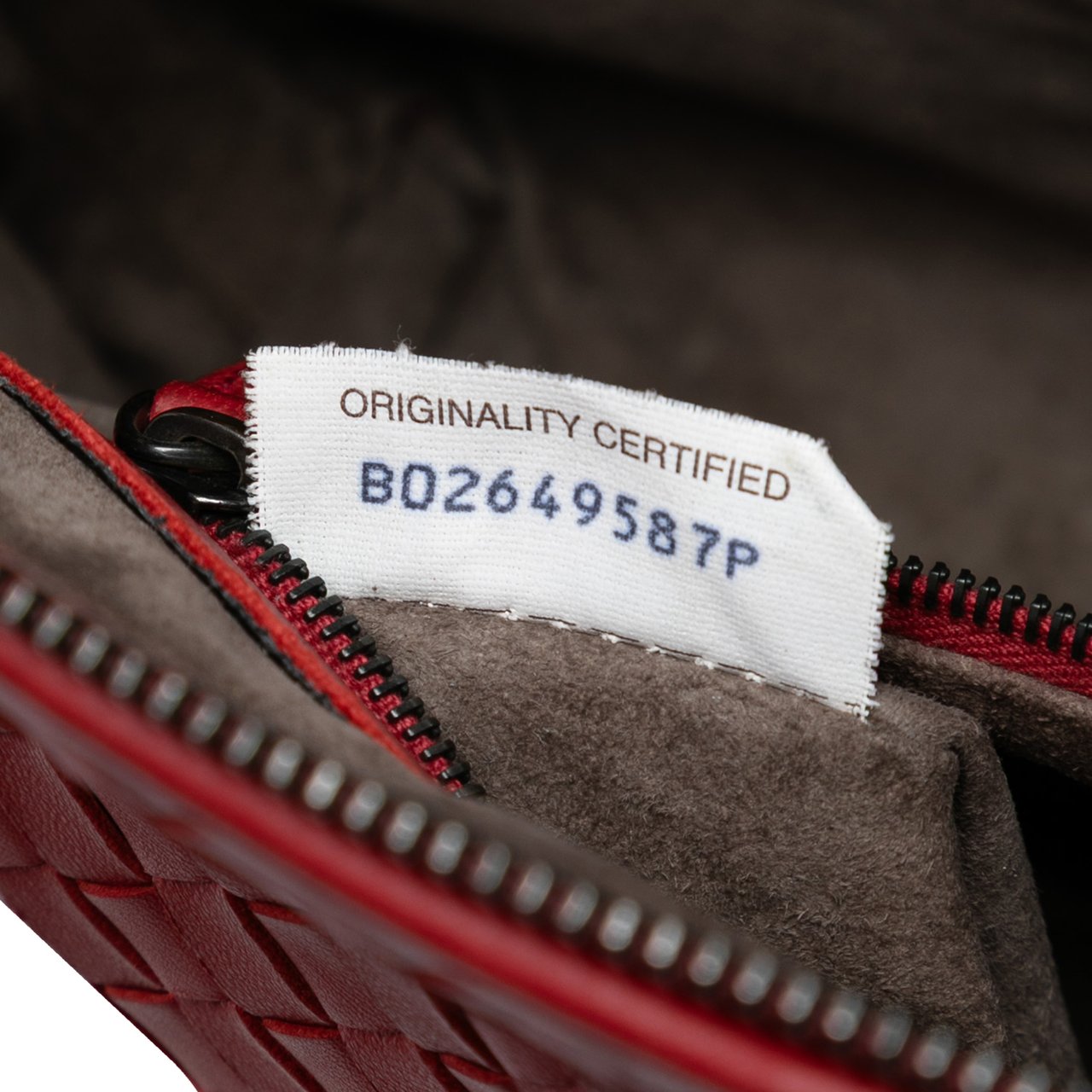 Bottega Veneta Large Nappa Intrecciato Nodini Crossbody Rood