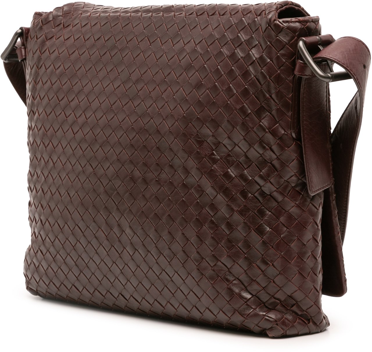 Bottega Veneta Nappa Intrecciato Crossbody Bruin
