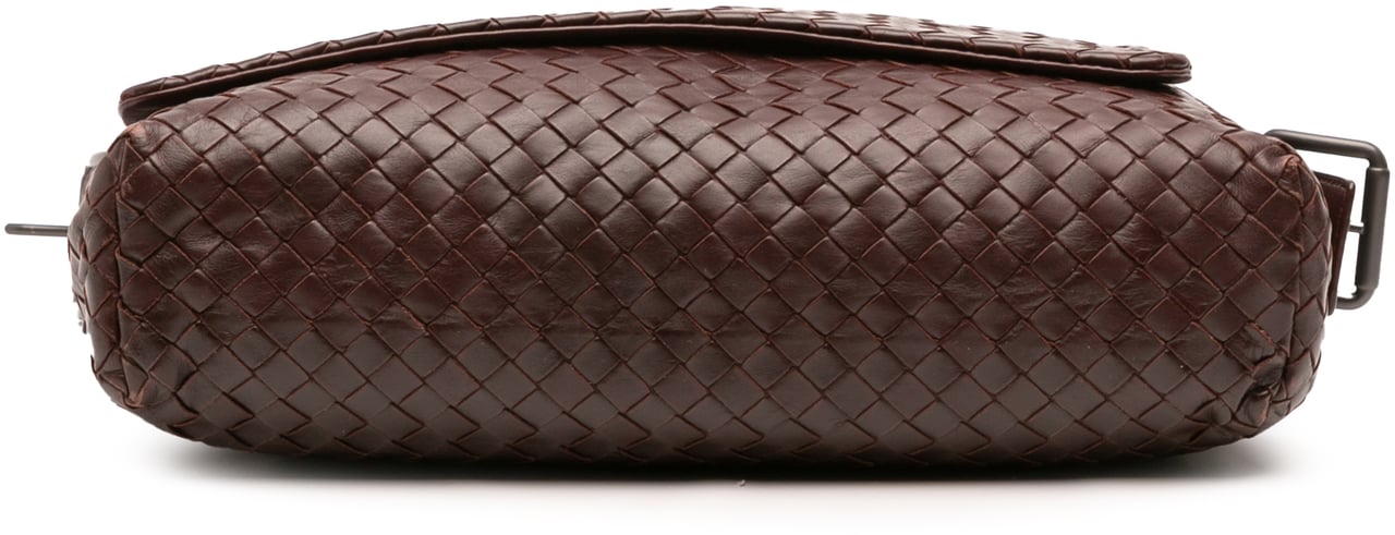 Bottega Veneta Nappa Intrecciato Crossbody Bruin