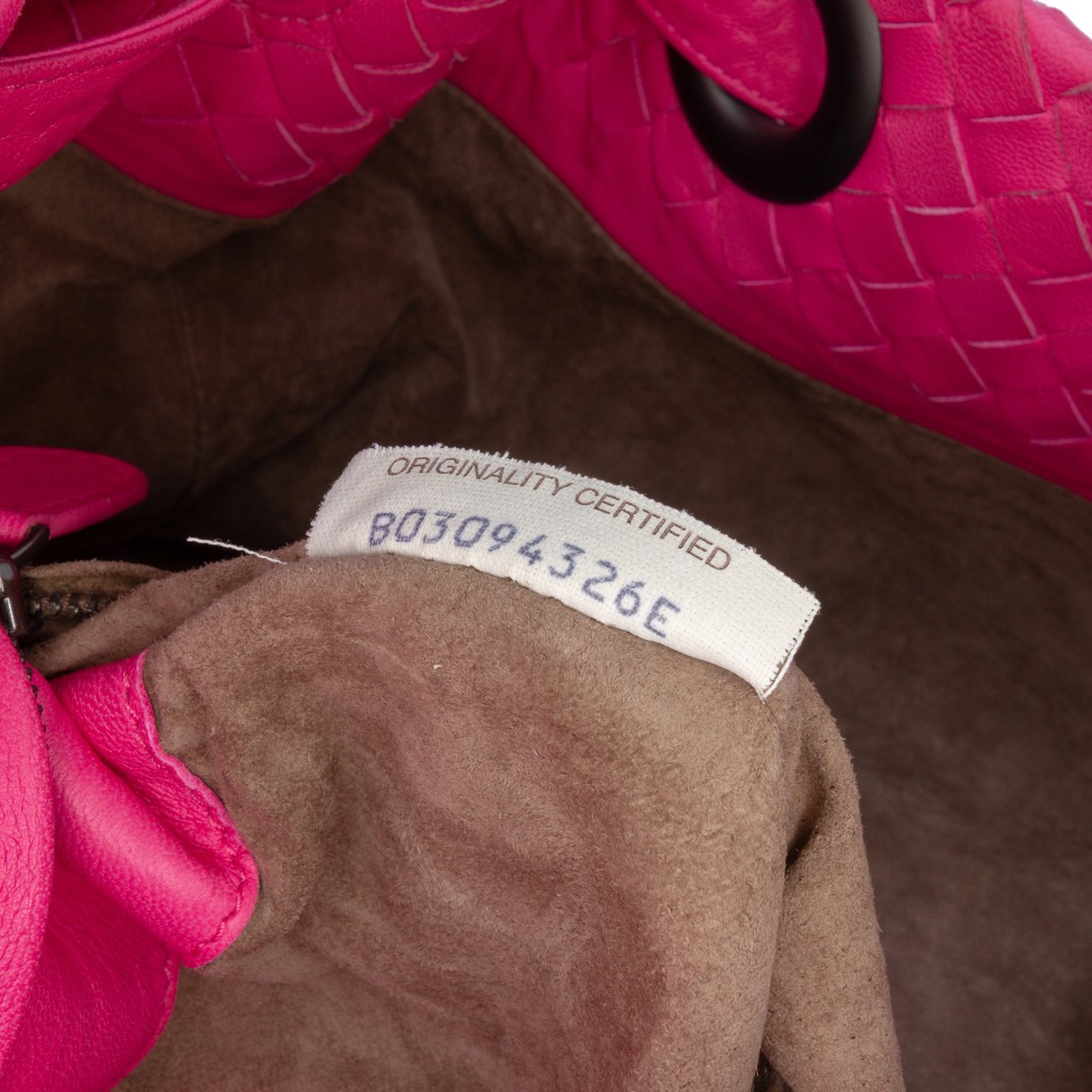 Bottega Veneta Medium Nappa Intrecciato Bella Tote Roze