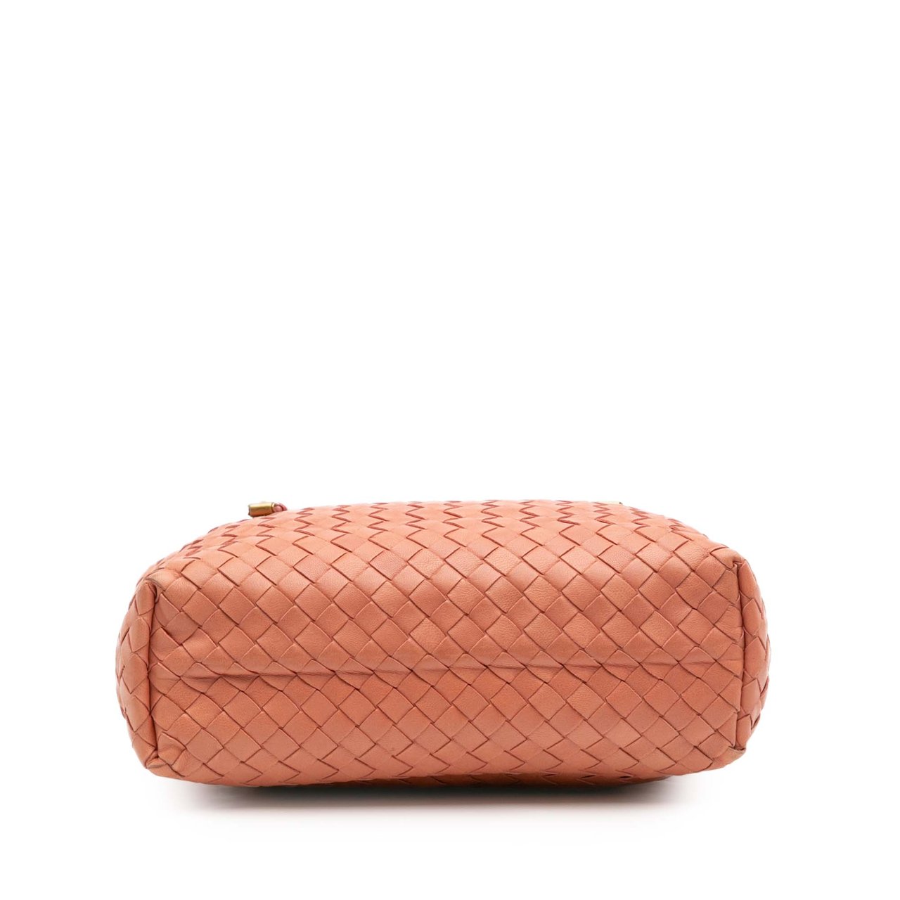Bottega Veneta Mini Nappa Intrecciato Shopper Tote Roze