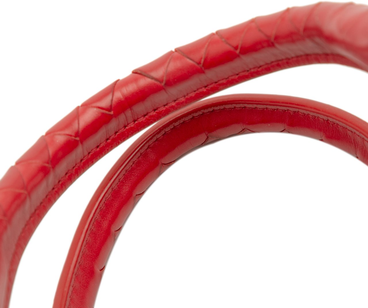 Bottega Veneta Small Nappa Intrecciato Roma Satchel Rood