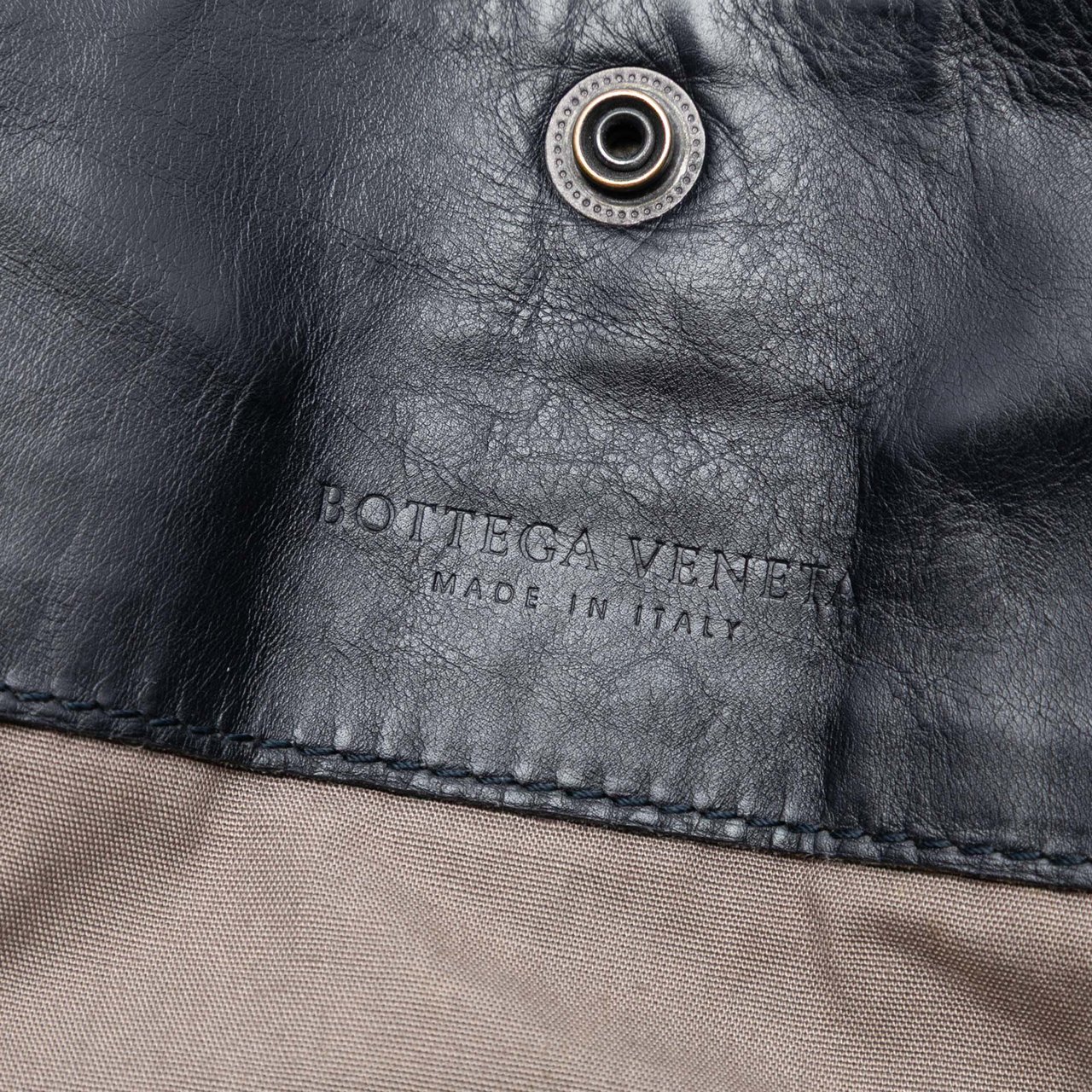 Bottega Veneta Intrecciato Trimmed Nappa Convertible Tote Zwart