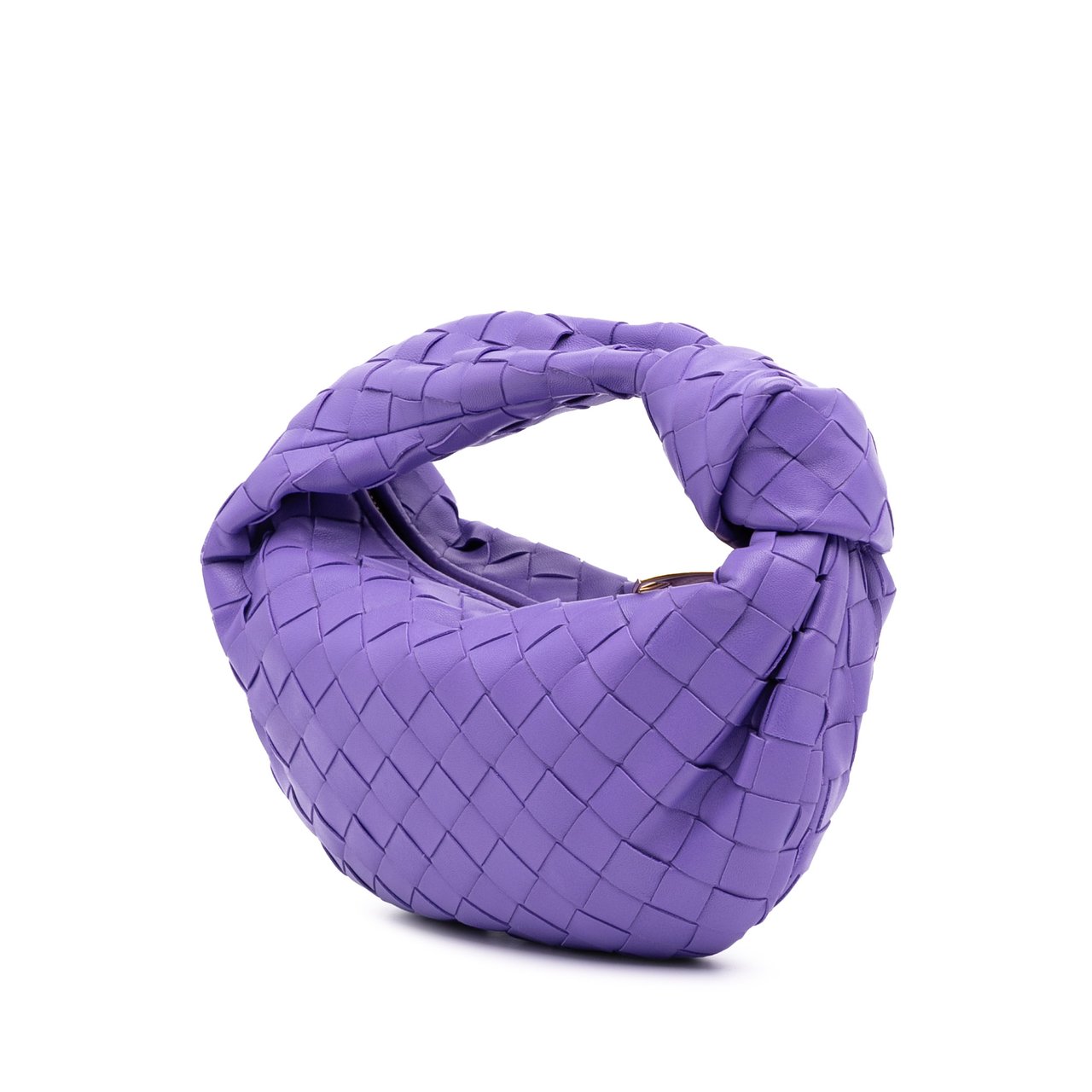 Bottega Veneta Mini Nappa Intrecciato Jodie Paars