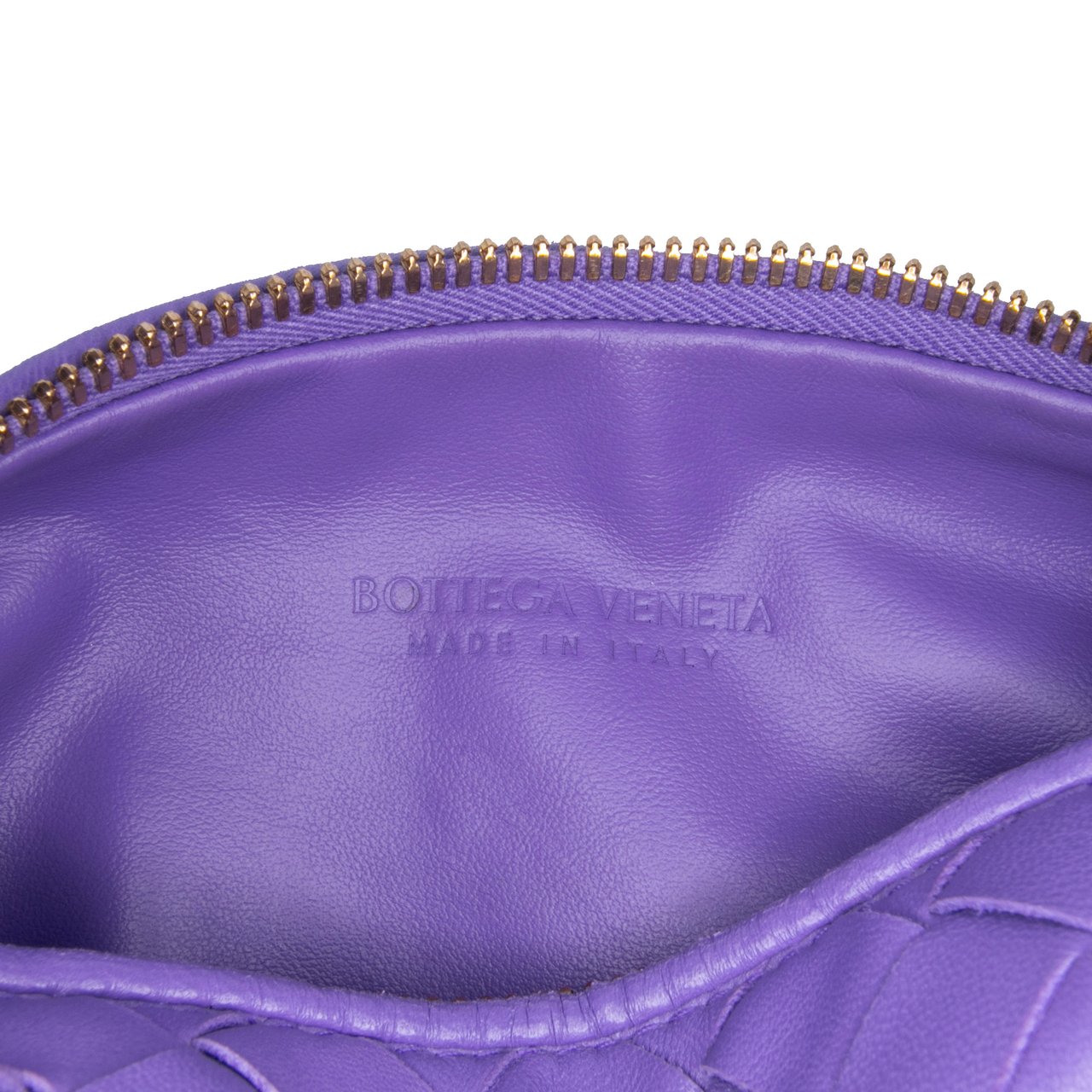 Bottega Veneta Mini Nappa Intrecciato Jodie Paars