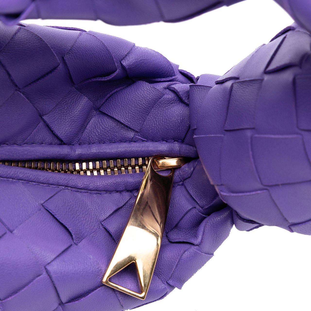 Bottega Veneta Mini Nappa Intrecciato Jodie Paars