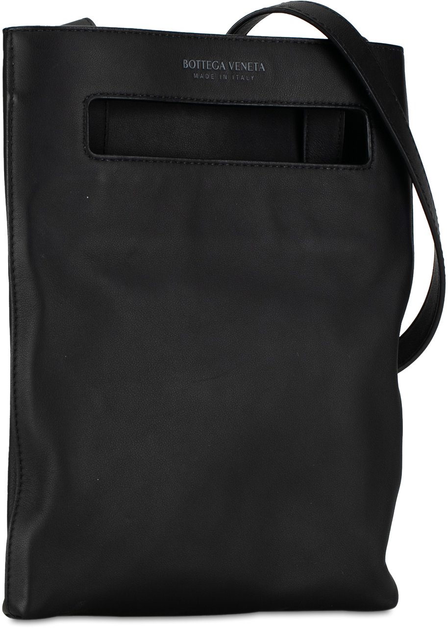 Bottega Veneta The Slot Crossbody Zwart