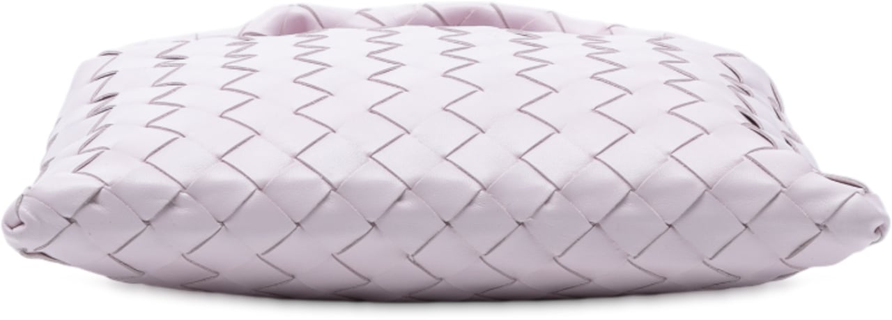 Bottega Veneta Mini Calfskin Intrecciato Hop Satchel Roze