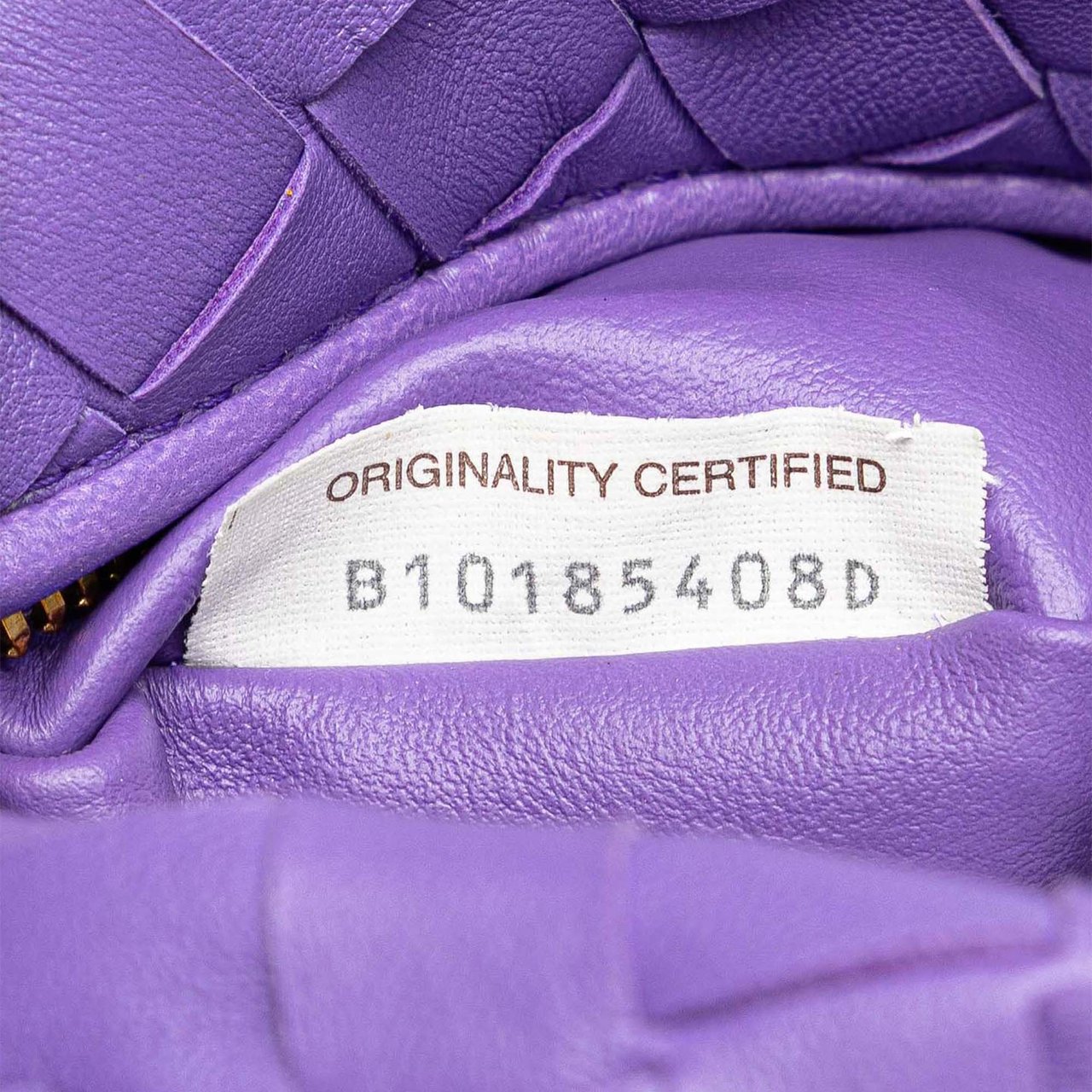 Bottega Veneta Mini Nappa Intrecciato Jodie Paars
