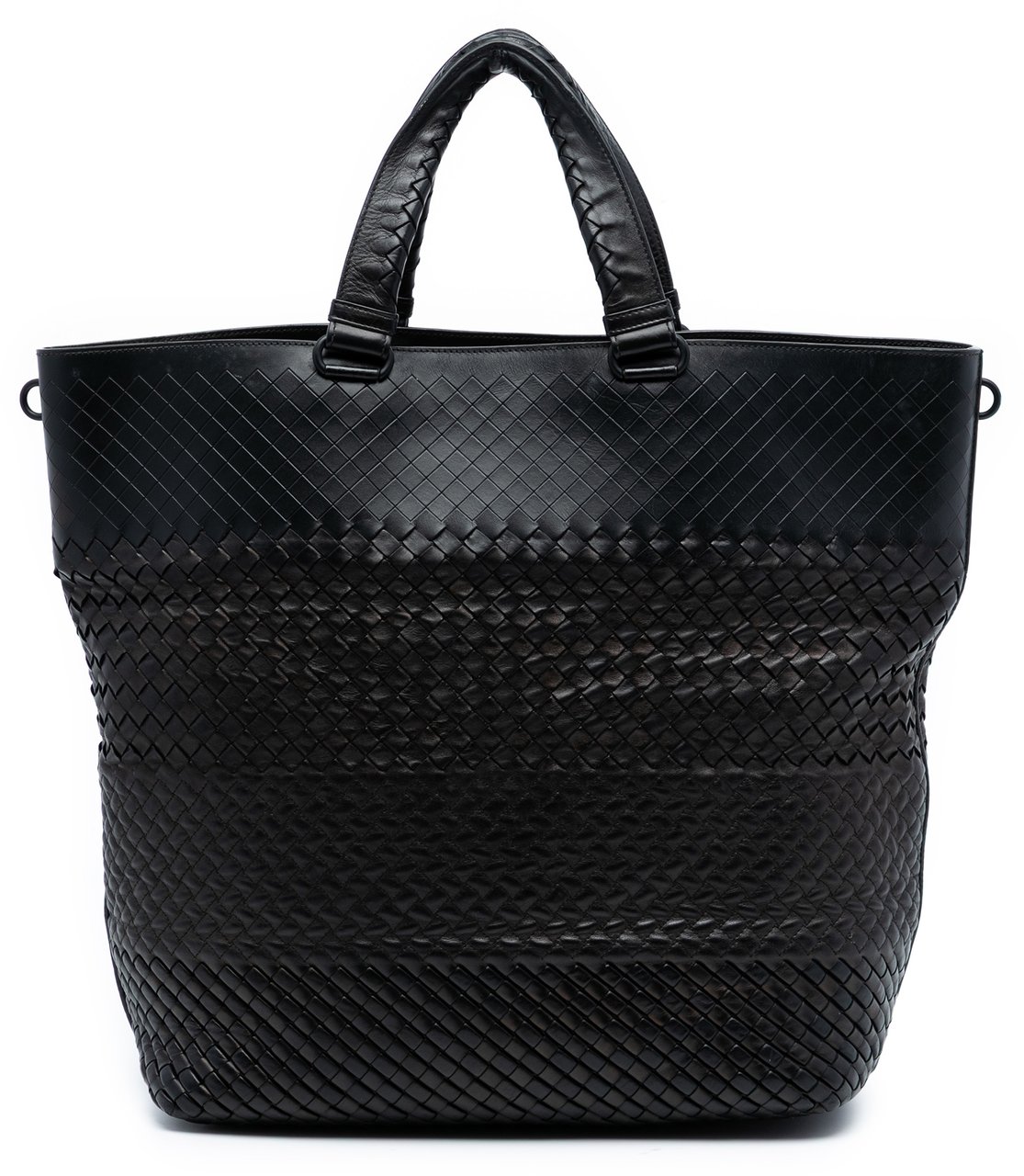 Bottega Veneta Nappa Intrecciato Imperatore Convertible Tote Bruin