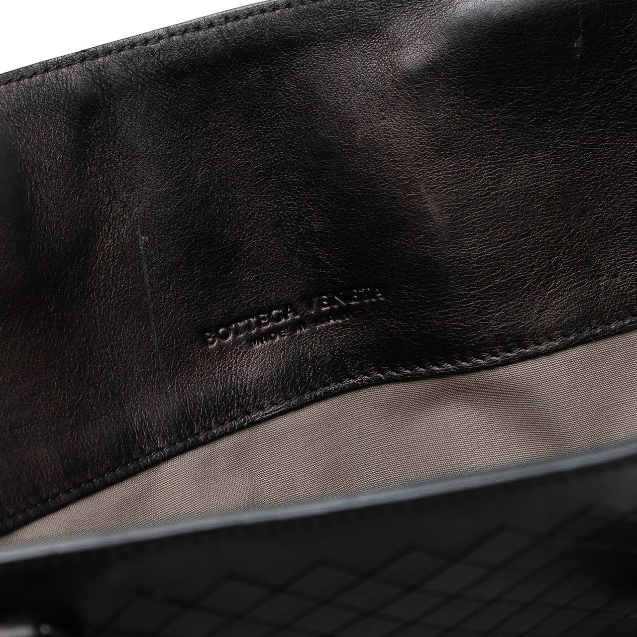 Bottega Veneta Nappa Intrecciato Imperatore Convertible Tote Bruin