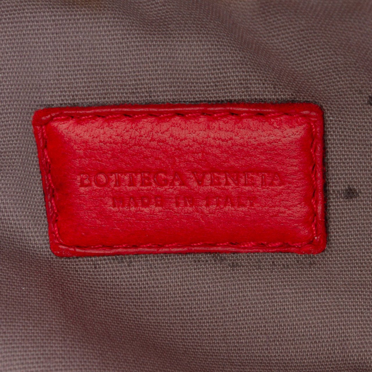 Bottega Veneta Nappa Intrecciato Pouch Rood