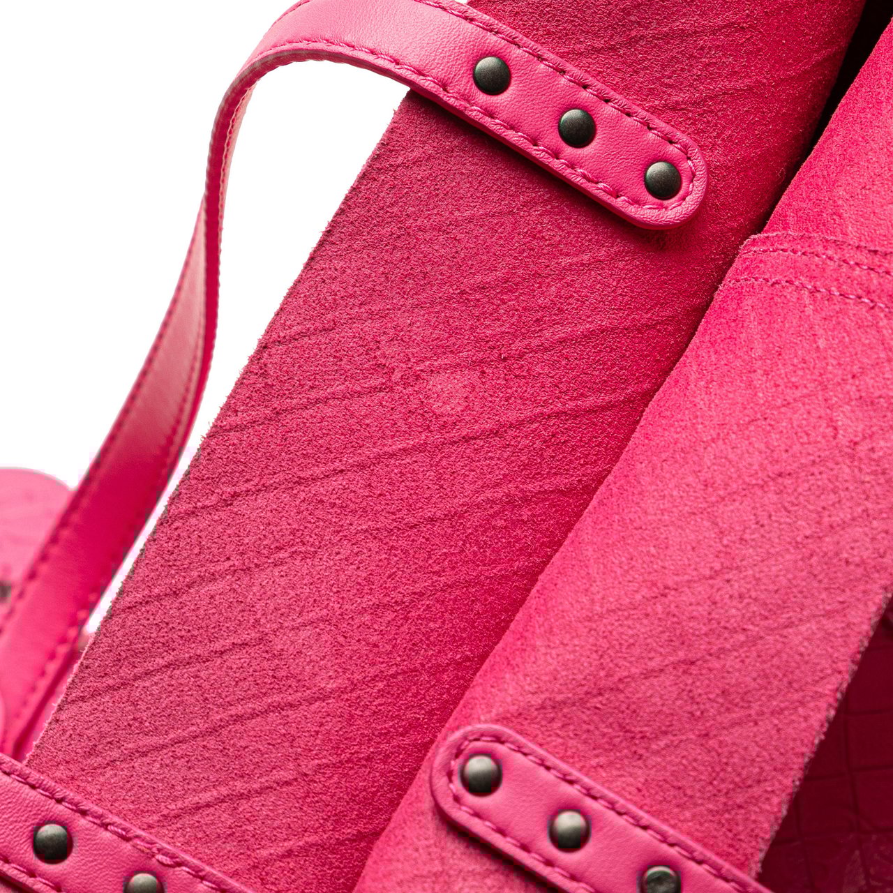 Bottega Veneta Leather Intrecciomirage Butterfly Tote Roze