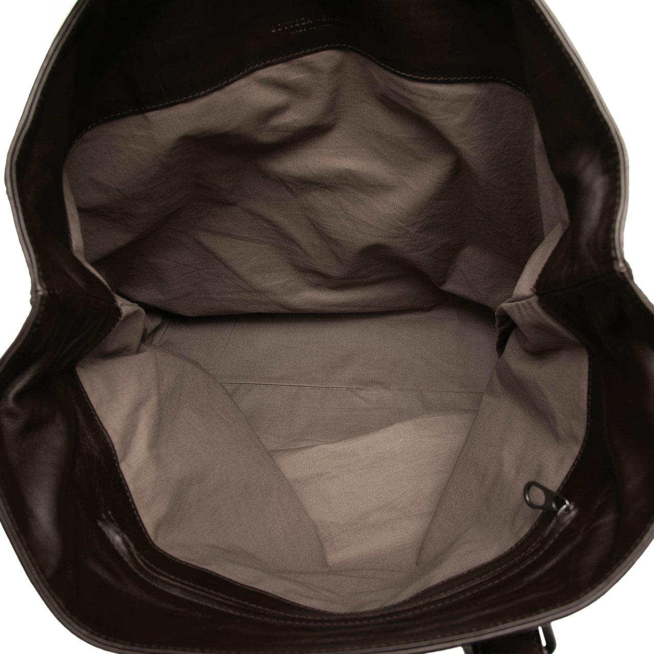 Bottega Veneta Nappa Intrecciato Belted Tote Bruin