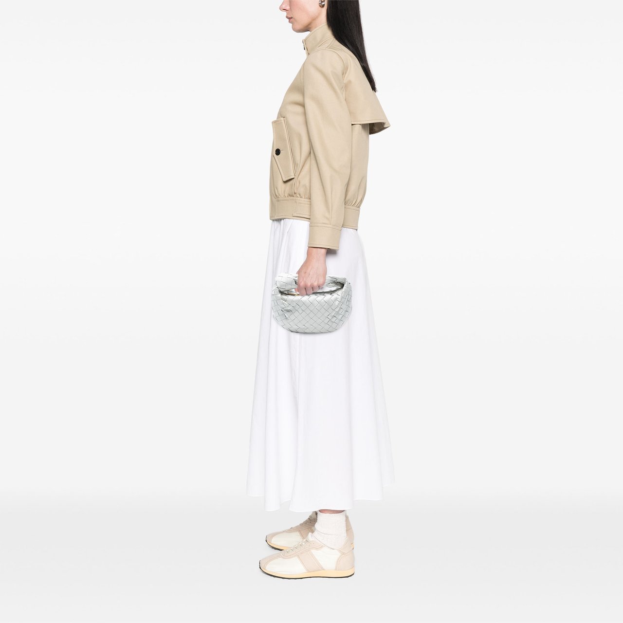 Bottega Veneta Mini Nappa Intrecciato Jodie Wit