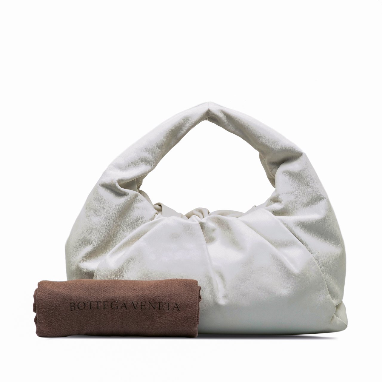 Bottega Veneta Lambskin The Shoulder Pouch Wit