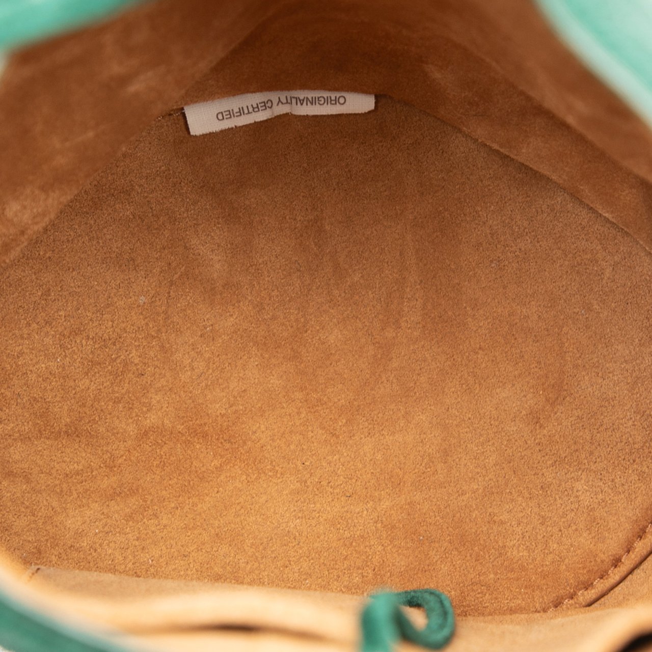 Bottega Veneta Small Pony Hair Drop Bucket Bag Groen