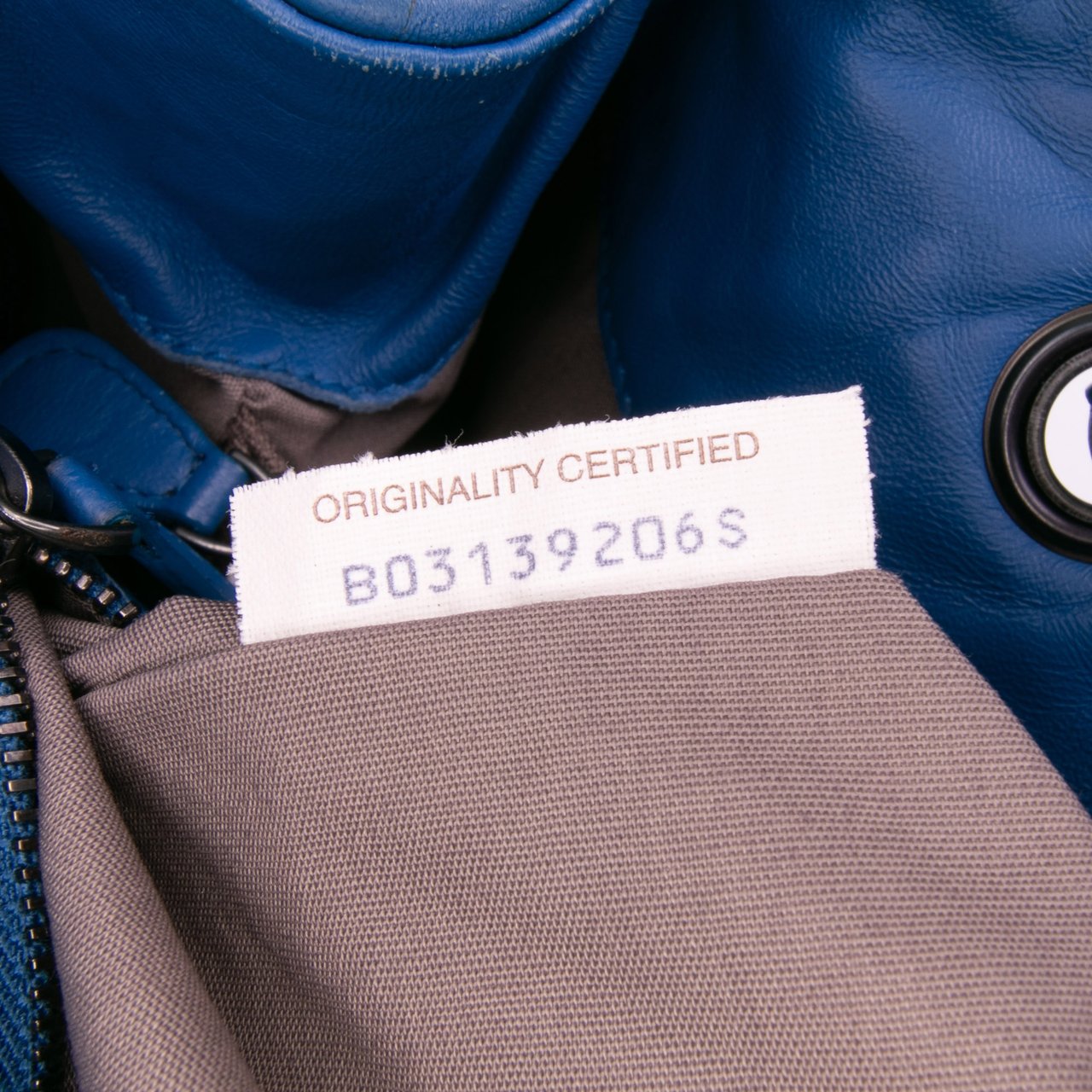 Bottega Veneta Small Nappa Intrecciato Tote Blauw