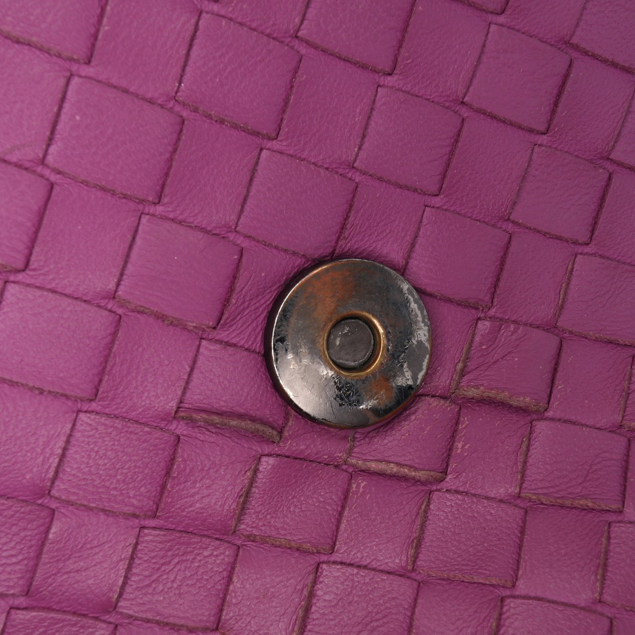 Bottega Veneta Small Nappa Intrecciato Olympia Shoulder Bag Paars