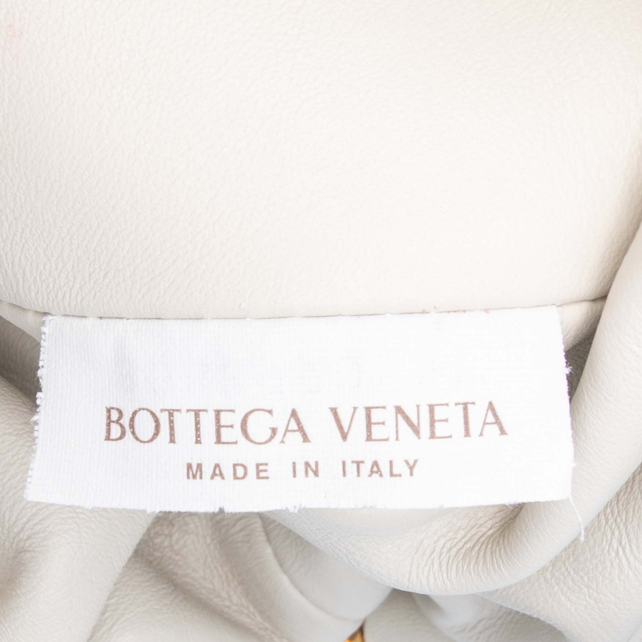 Bottega Veneta Lambskin The Mini Pouch Crossbody Wit