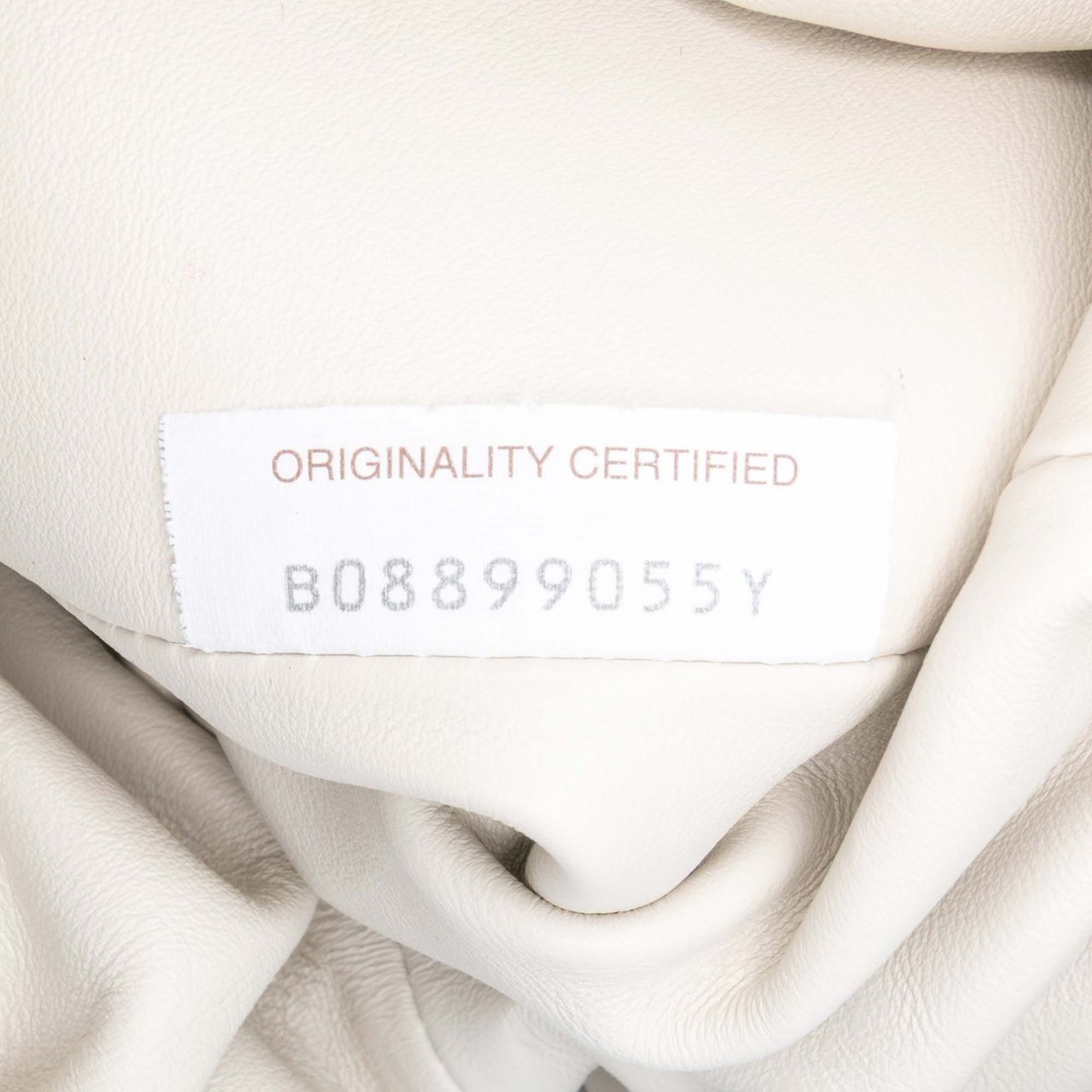 Bottega Veneta Lambskin The Mini Pouch Crossbody Wit