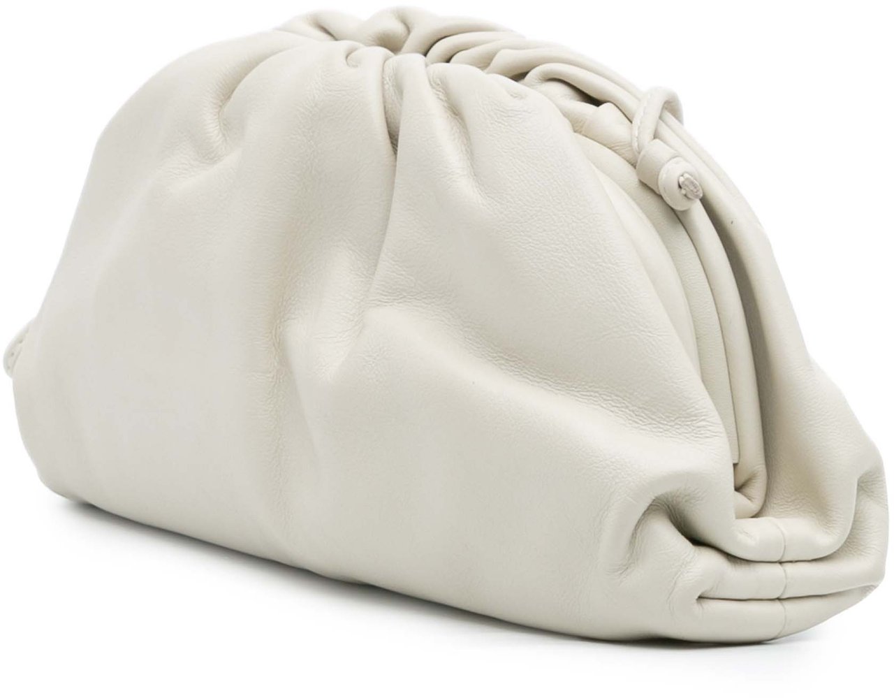 Bottega Veneta Lambskin The Mini Pouch Crossbody Wit