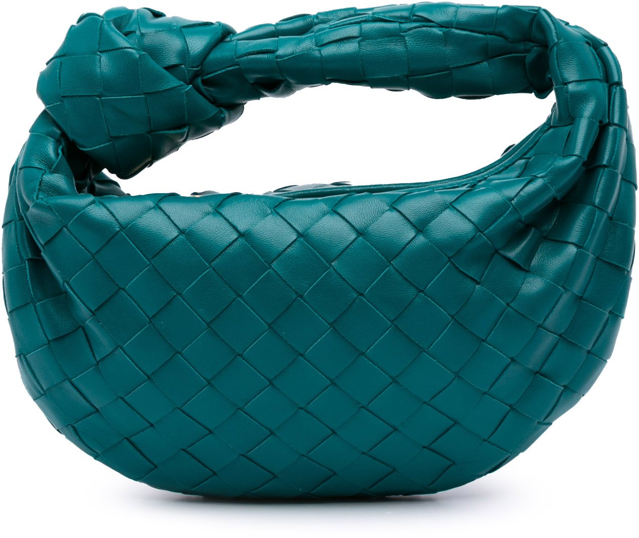 Bottega Veneta Mini Nappa Intrecciato Jodie Blauw