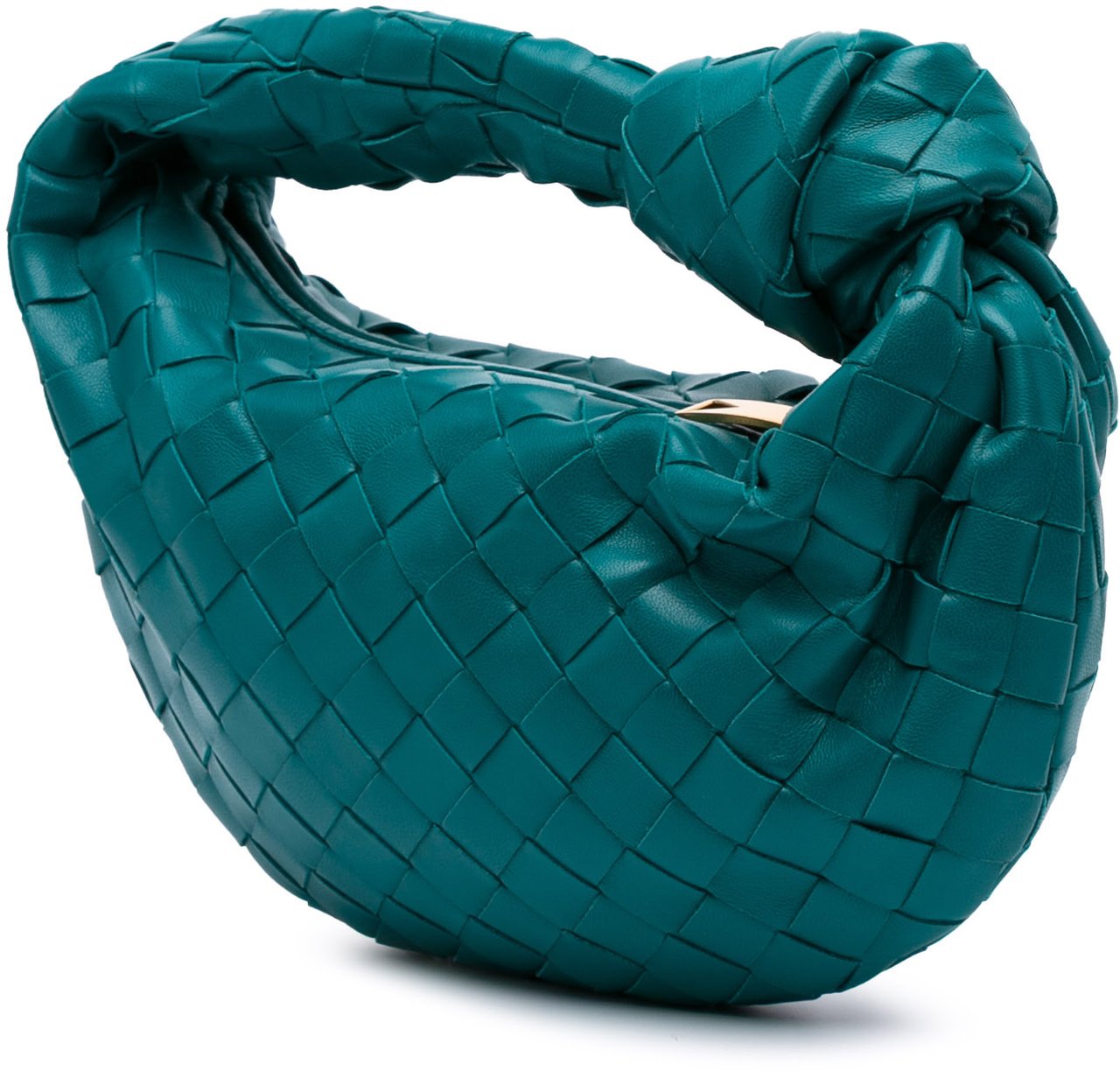 Bottega Veneta Mini Nappa Intrecciato Jodie Blauw