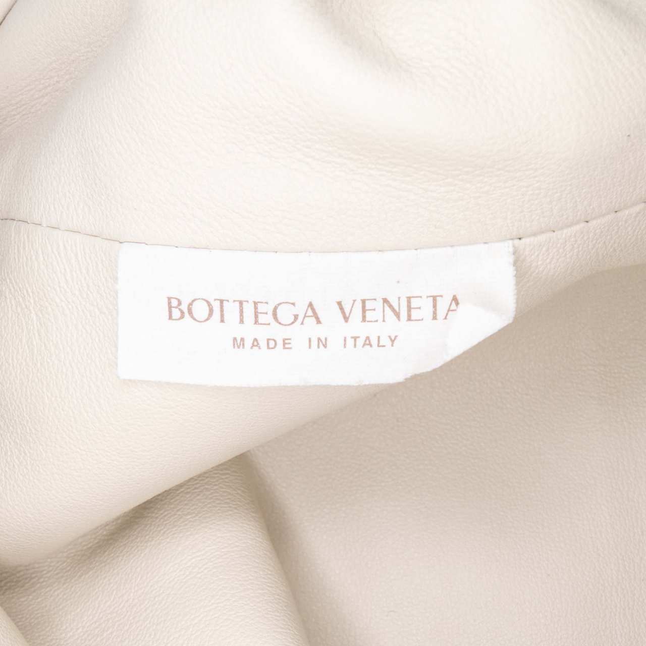 Bottega Veneta Lambskin The Mini Pouch Crossbody Wit