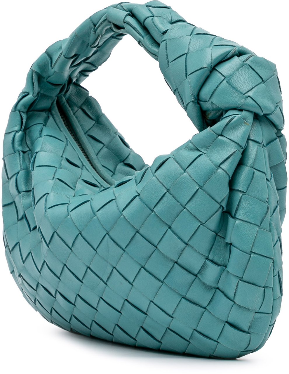 Bottega Veneta Mini Nappa Intrecciato Jodie Blauw