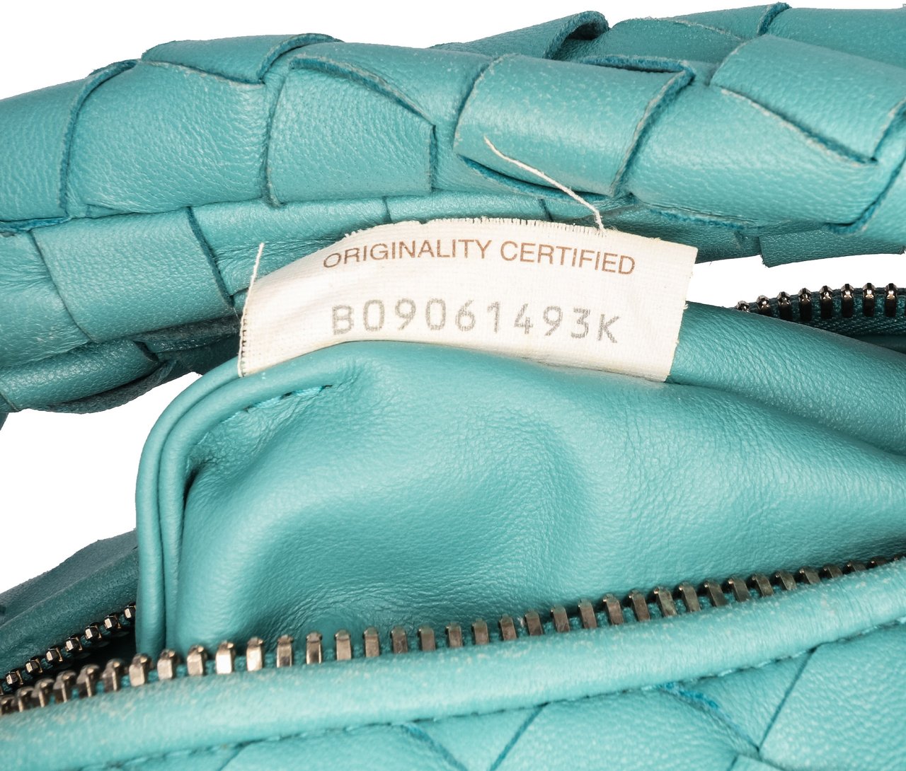 Bottega Veneta Mini Nappa Intrecciato Jodie Blauw