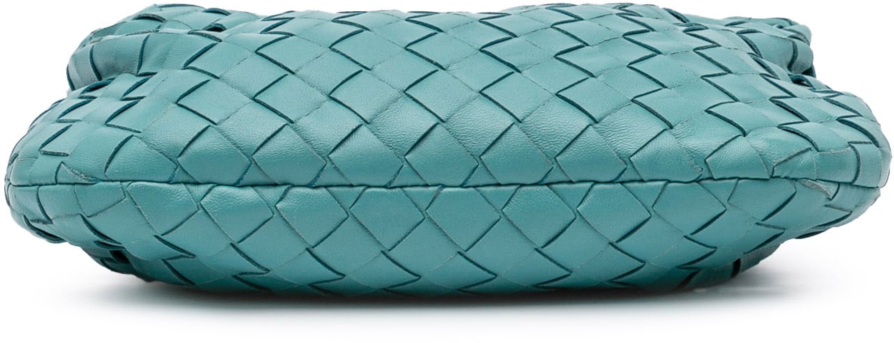 Bottega Veneta Mini Nappa Intrecciato Jodie Blauw