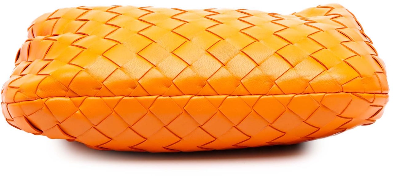 Bottega Veneta Mini Nappa Intrecciato Jodie Oranje
