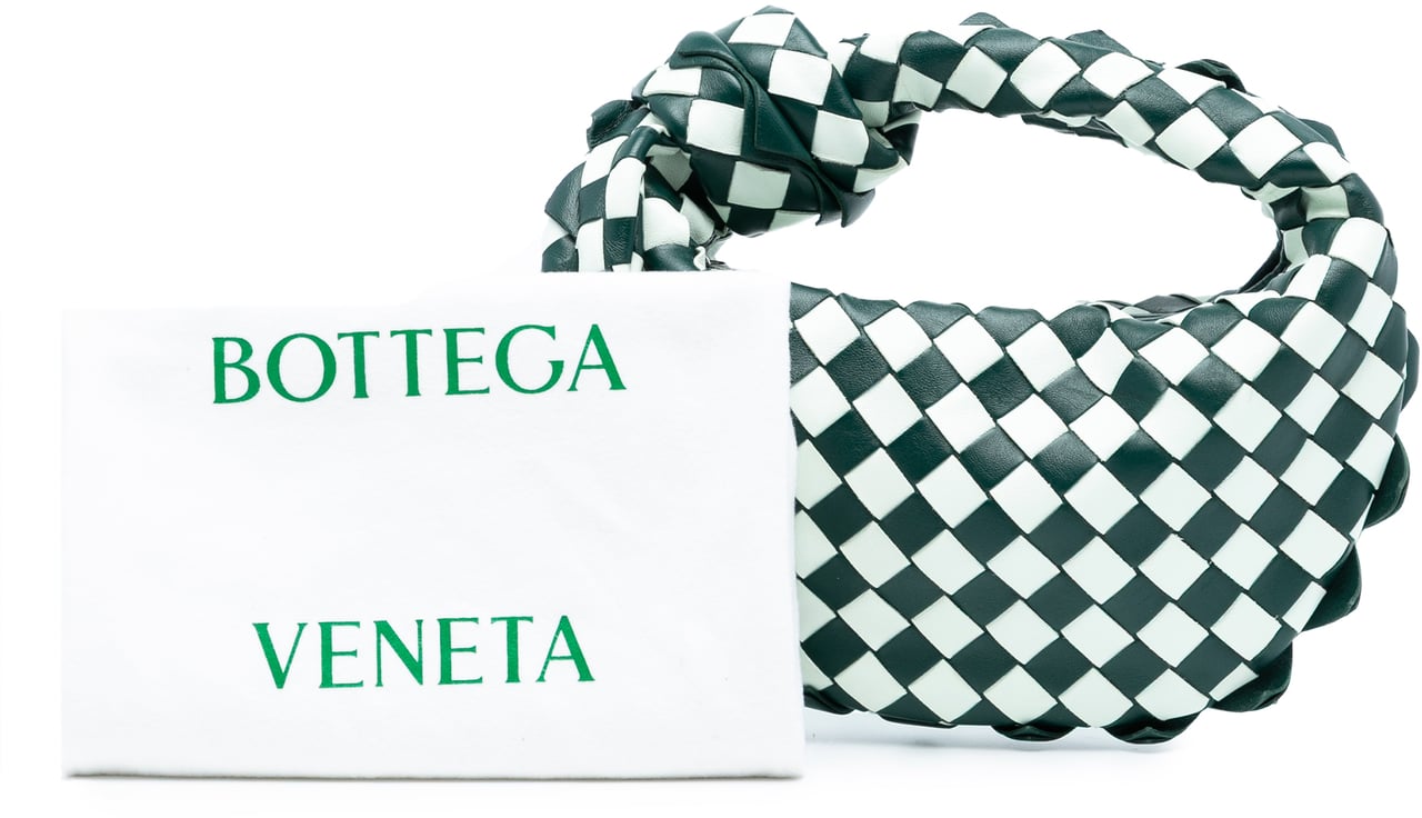 Bottega Veneta Mini Bicolor Nappa Intrecciato Dragon Jodie Groen