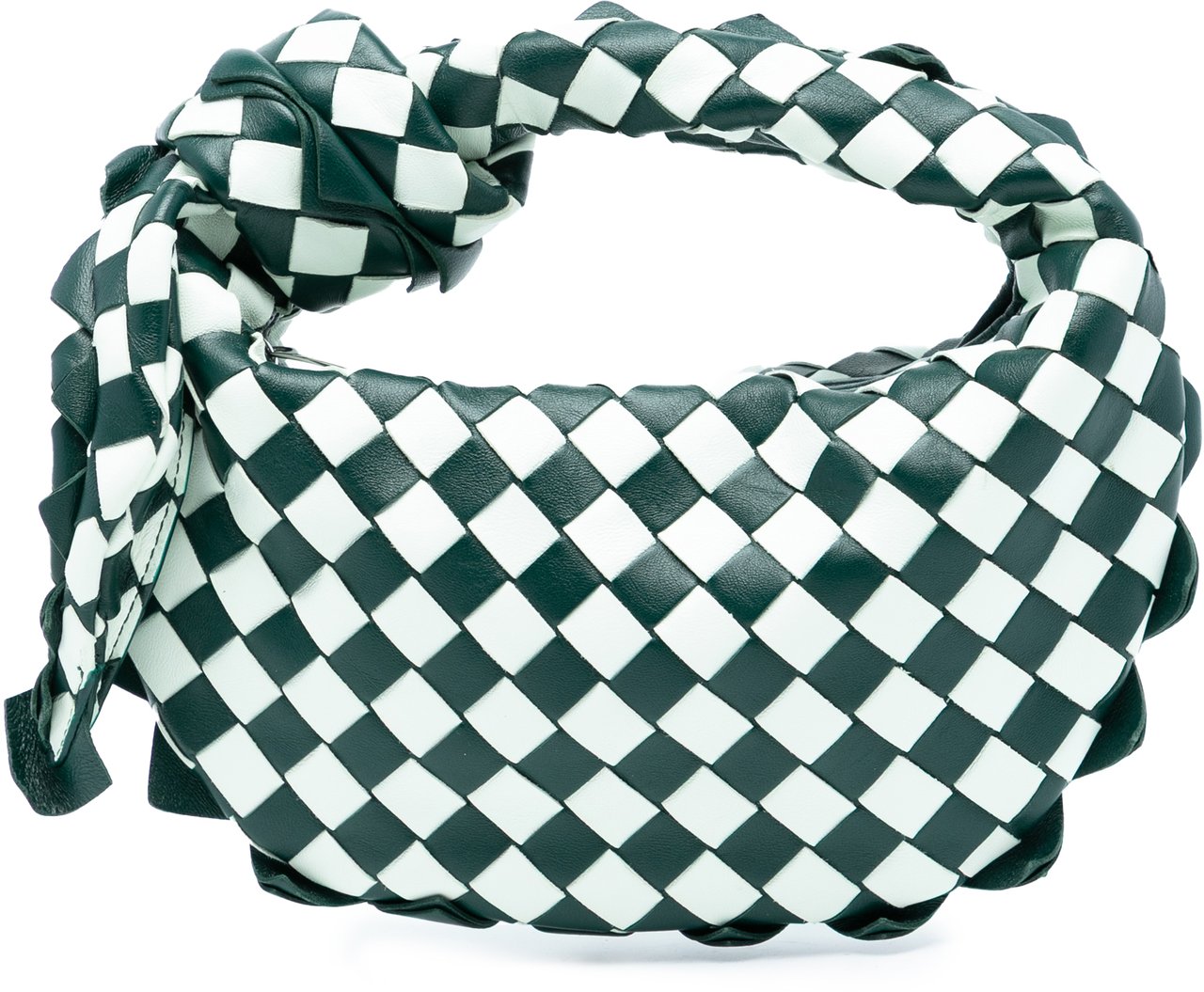 Bottega Veneta Mini Bicolor Nappa Intrecciato Dragon Jodie Groen