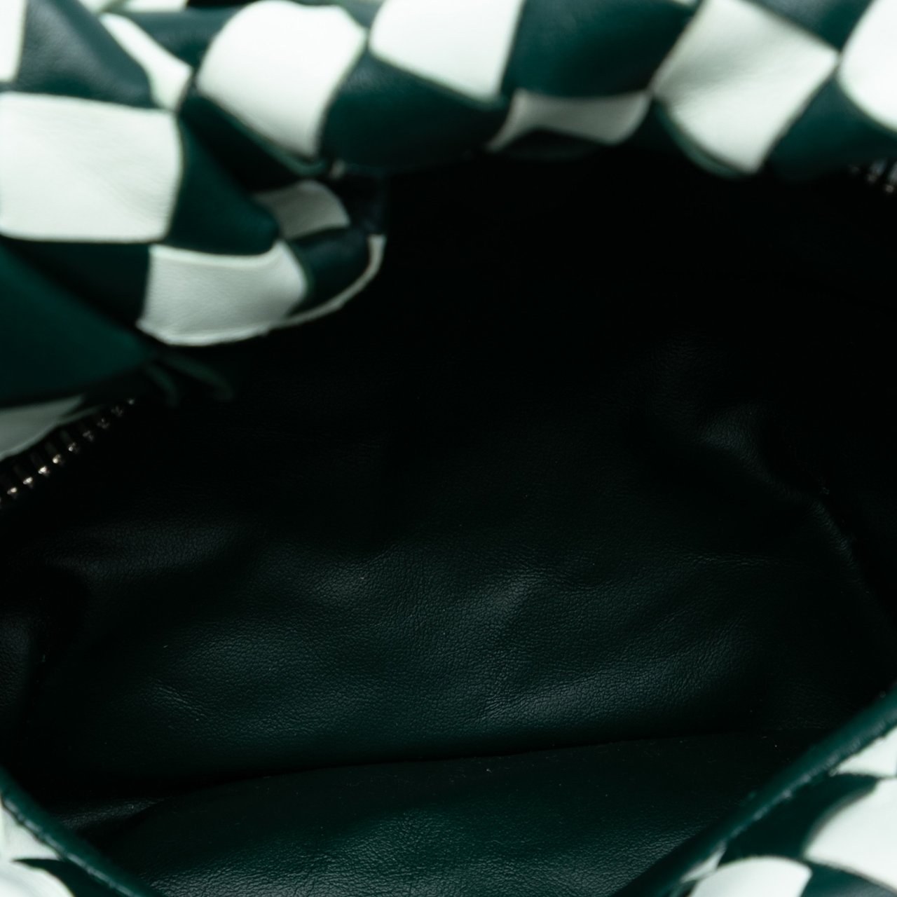 Bottega Veneta Mini Bicolor Nappa Intrecciato Dragon Jodie Groen