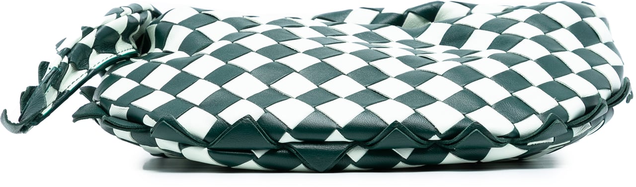 Bottega Veneta Mini Bicolor Nappa Intrecciato Dragon Jodie Groen