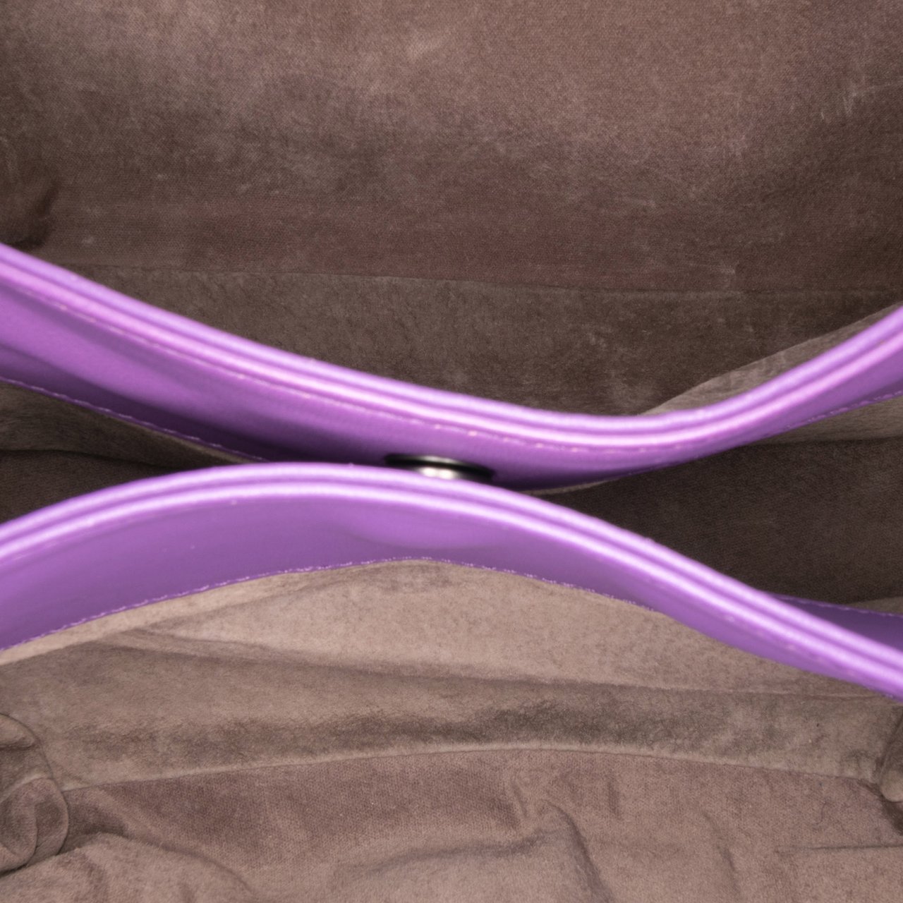 Bottega Veneta Small Nappa Intrecciato Roma Satchel Paars