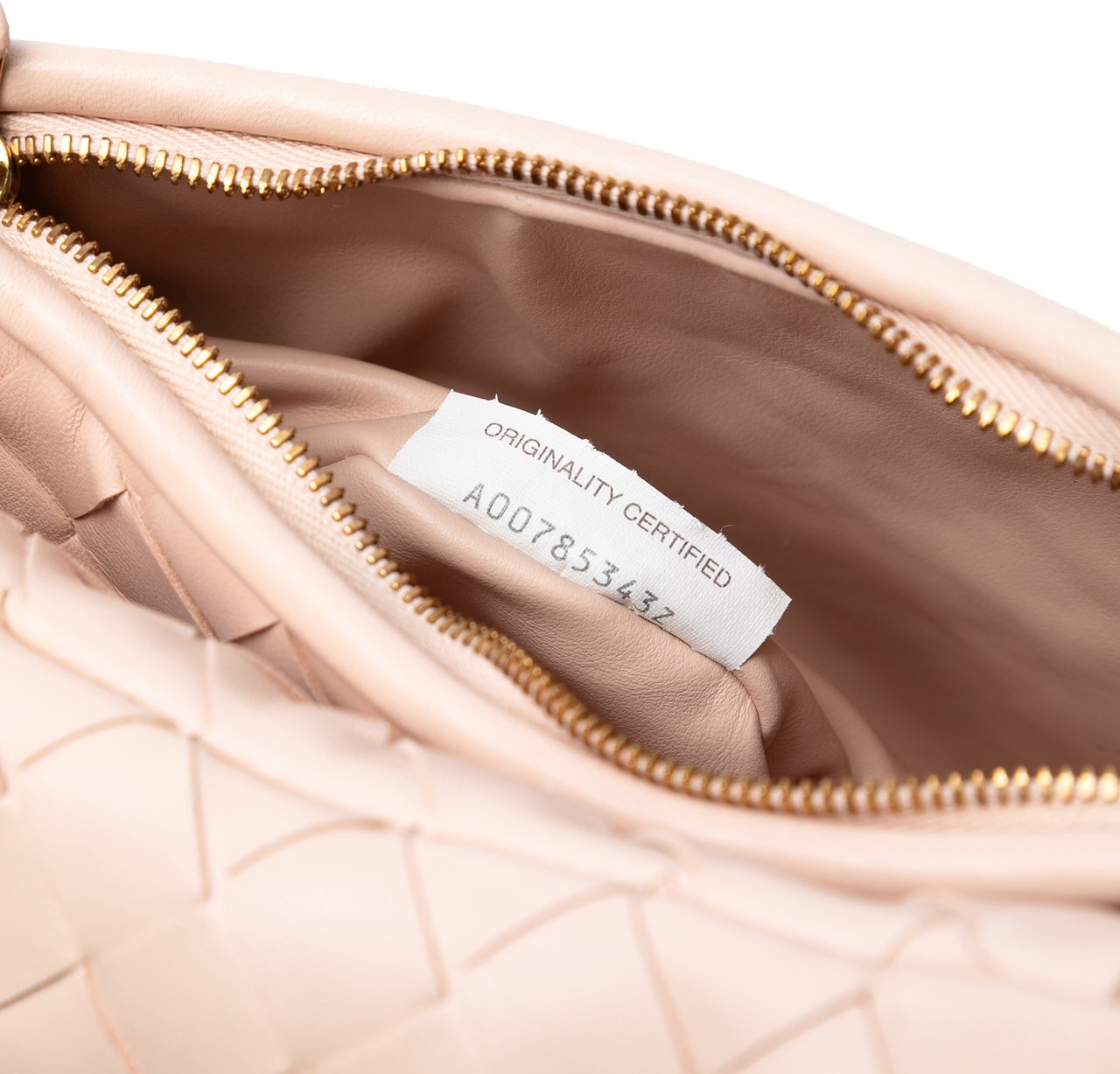 Bottega Veneta Small Nappa Intrecciato Gemelli Hobo Roze